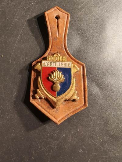 老王徽章第160期 -  法国炮兵学校证章
