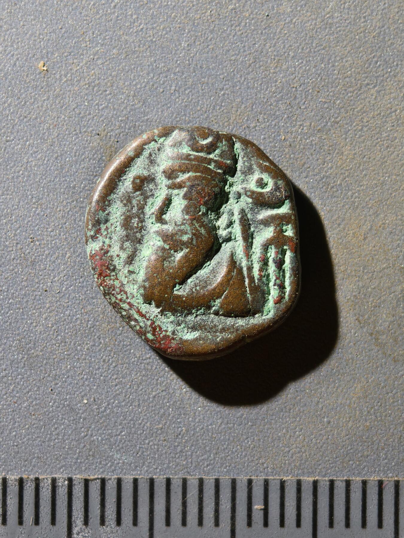 81期回流戒指饰品杂件纪念章丝路钱币专场 埃兰王朝铜币