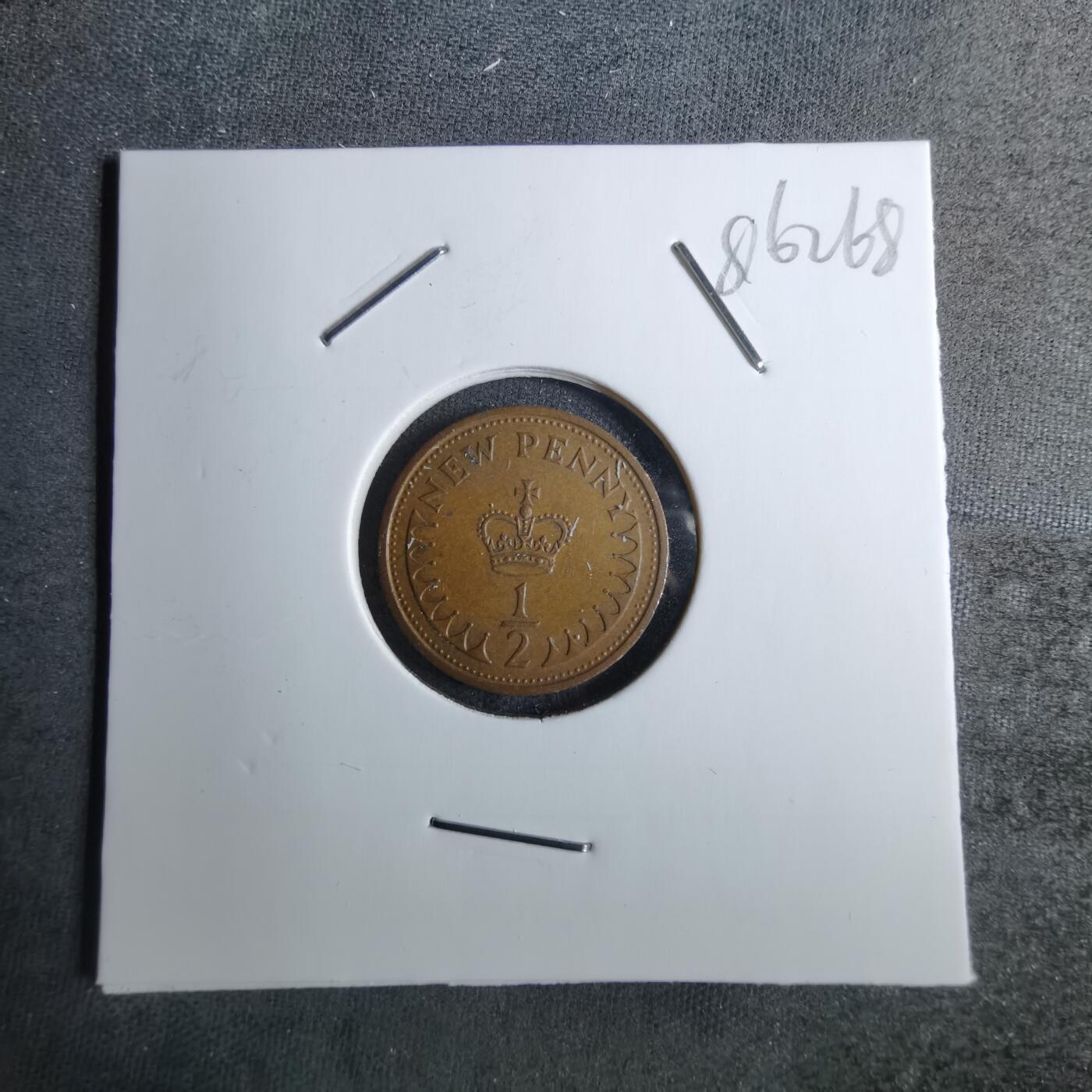 沼泽如烟--第886场 英国1971年半便士