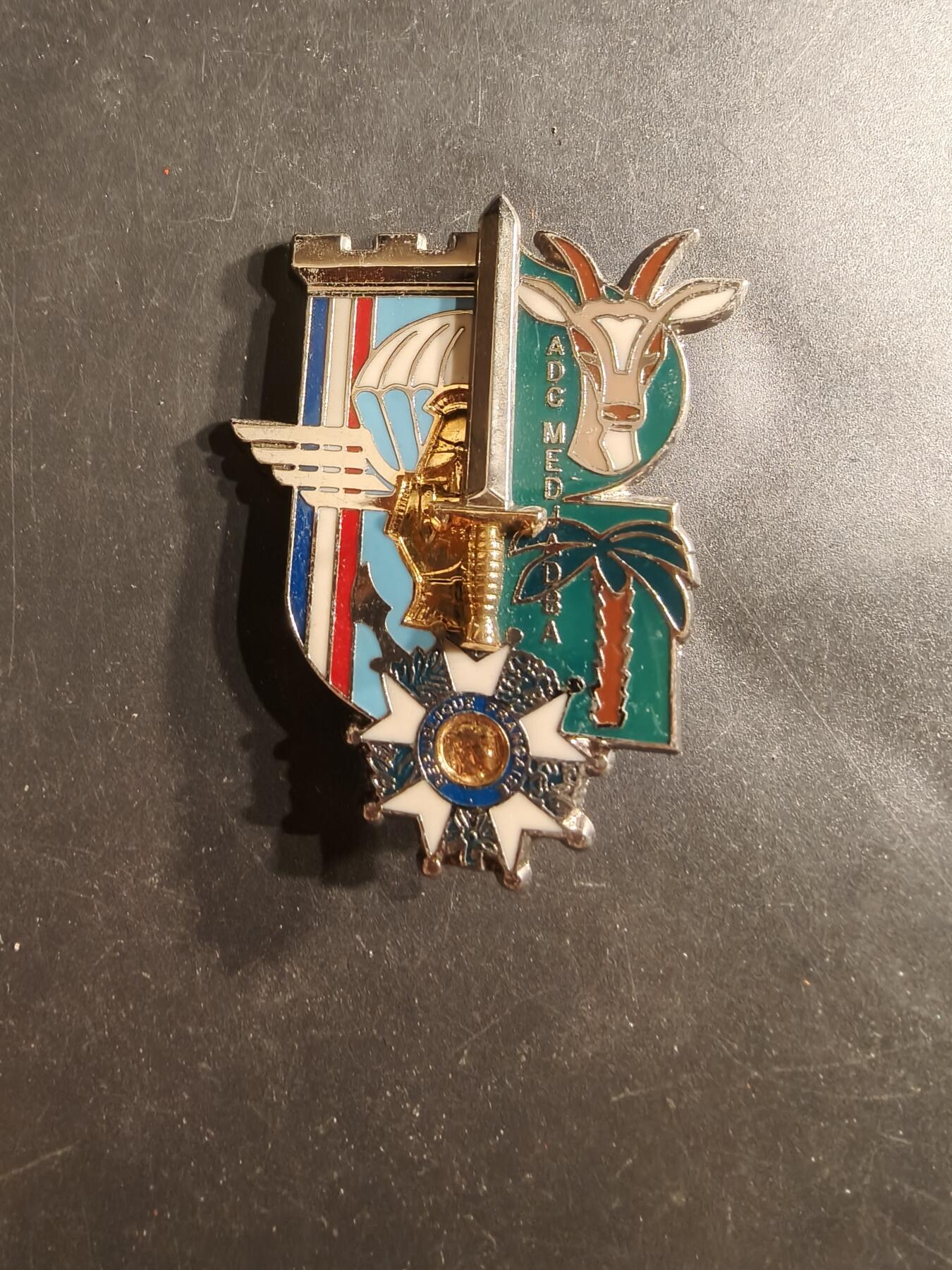 老王徽章第160期 法国第17伞降工兵团海湾战争幼鹿军事行动证章