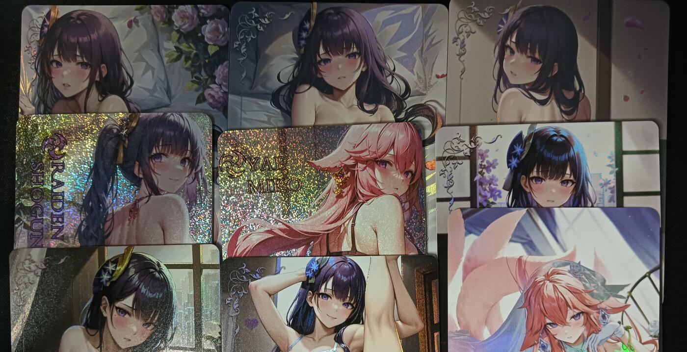 花开卡拍第45期（11月2号周日截拍，品控勿拍!!!拍品不寄存，运费5元，自制卡难免瑕疵，可能存在轻微撞角爆边等出厂瑕疵，品控介意勿拍！）