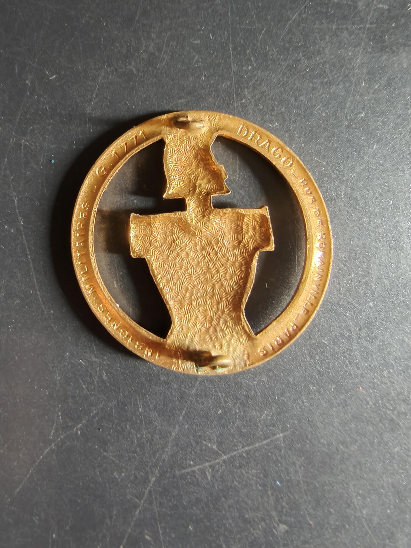 老王徽章第160期 法国工兵贝雷帽徽