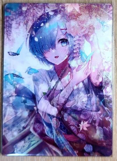 龙虎卡牌第六一场 （无佣金，单场满200元包邮，欢迎送拍） - 光栅变换卡 从零开始的异世界生活卡牌 蕾姆