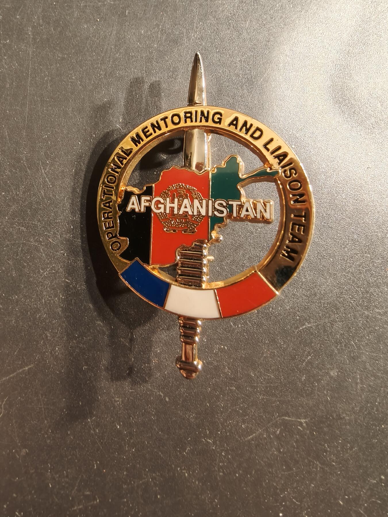 老王徽章第160期 法国阿富汗战争“指导与联络小组”证章
