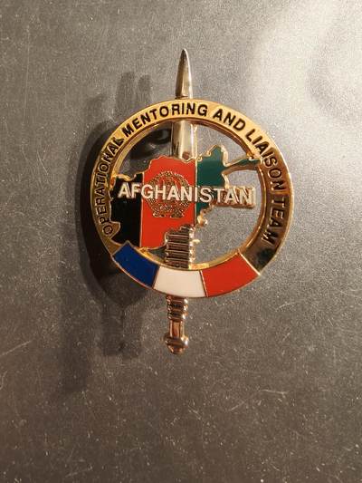 老王徽章第160期 - 法国阿富汗战争“指导与联络小组”证章