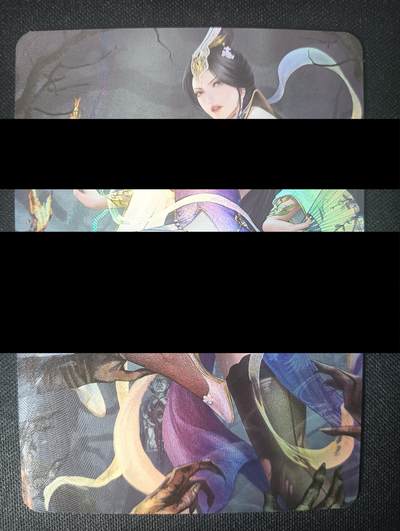 花开卡拍第45期（11月2号周日截拍，品控勿拍!!!拍品不寄存，运费5元，自制卡难免瑕疵，可能存在轻微撞角爆边等出厂瑕疵，品控介意勿拍！） - 古风LGD艺术卡 天师 彩闪1张