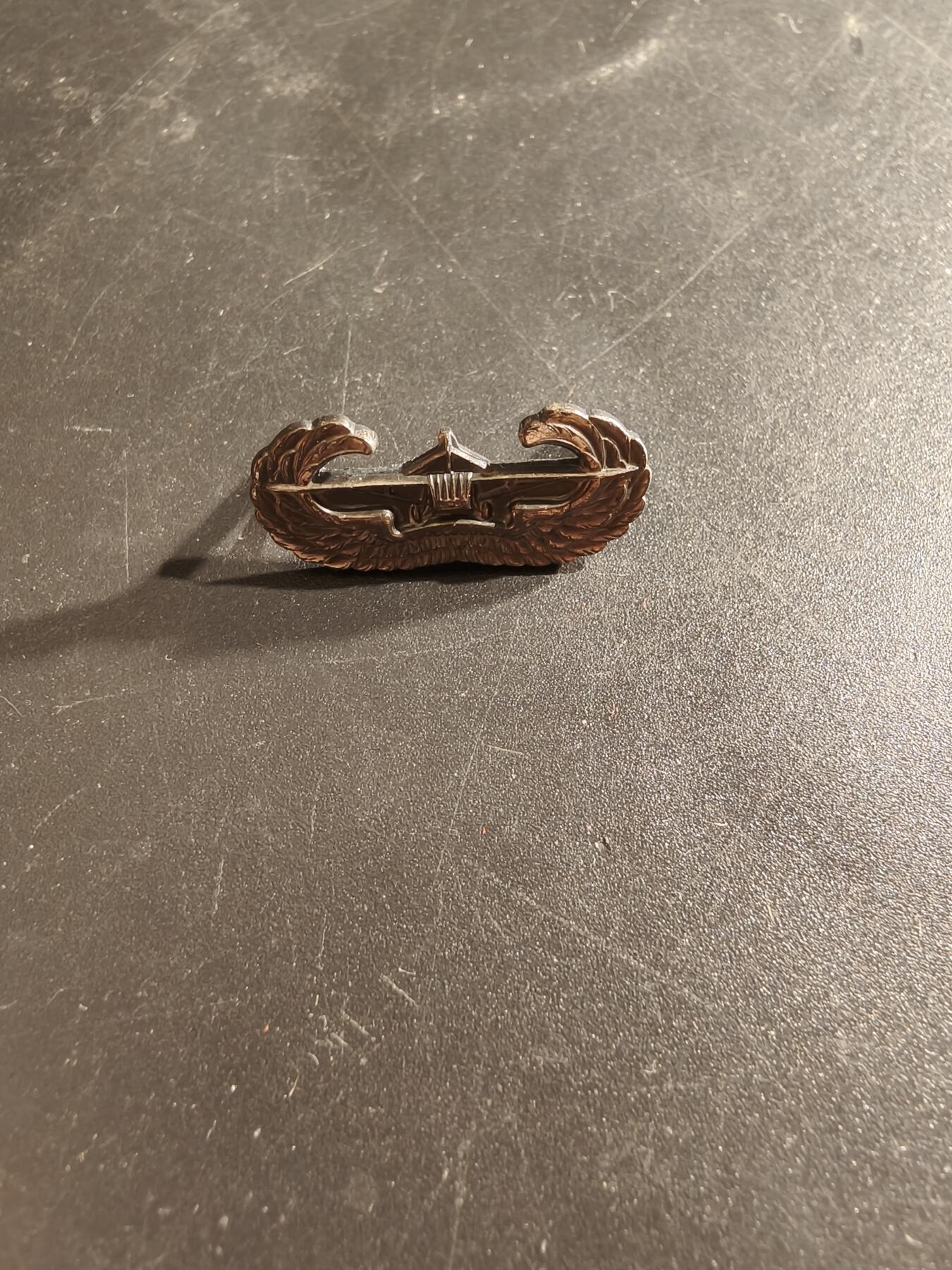 老王徽章第160期 美国滑翔机飞行员技能章     包银     少见0.75英寸