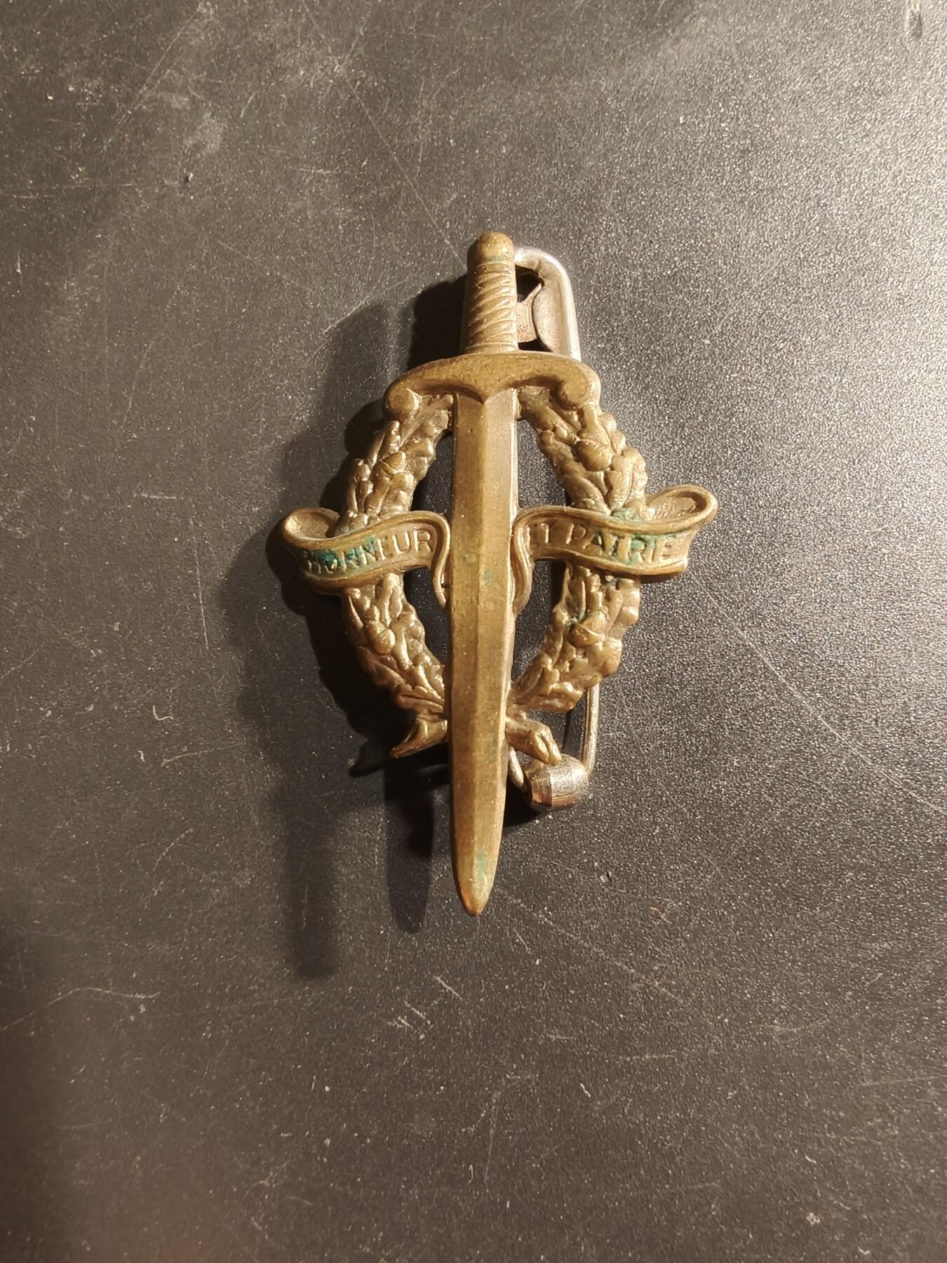 老王徽章第160期 法国金级军事技能证章