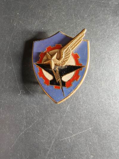 老王徽章第160期 -  法国空军昂贝略-昂比热空军基地证章  