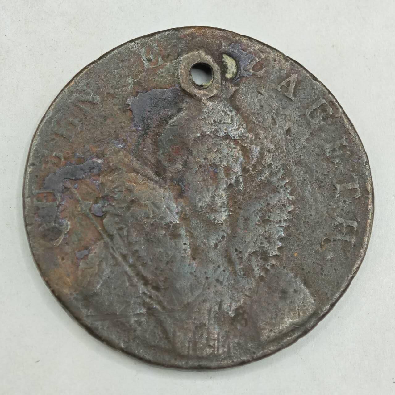 【淘币小摊】限时拍第七百八十四拍  老铜币场  满百包邮可预留两周  周一统一发货  英国半便士铜币代币