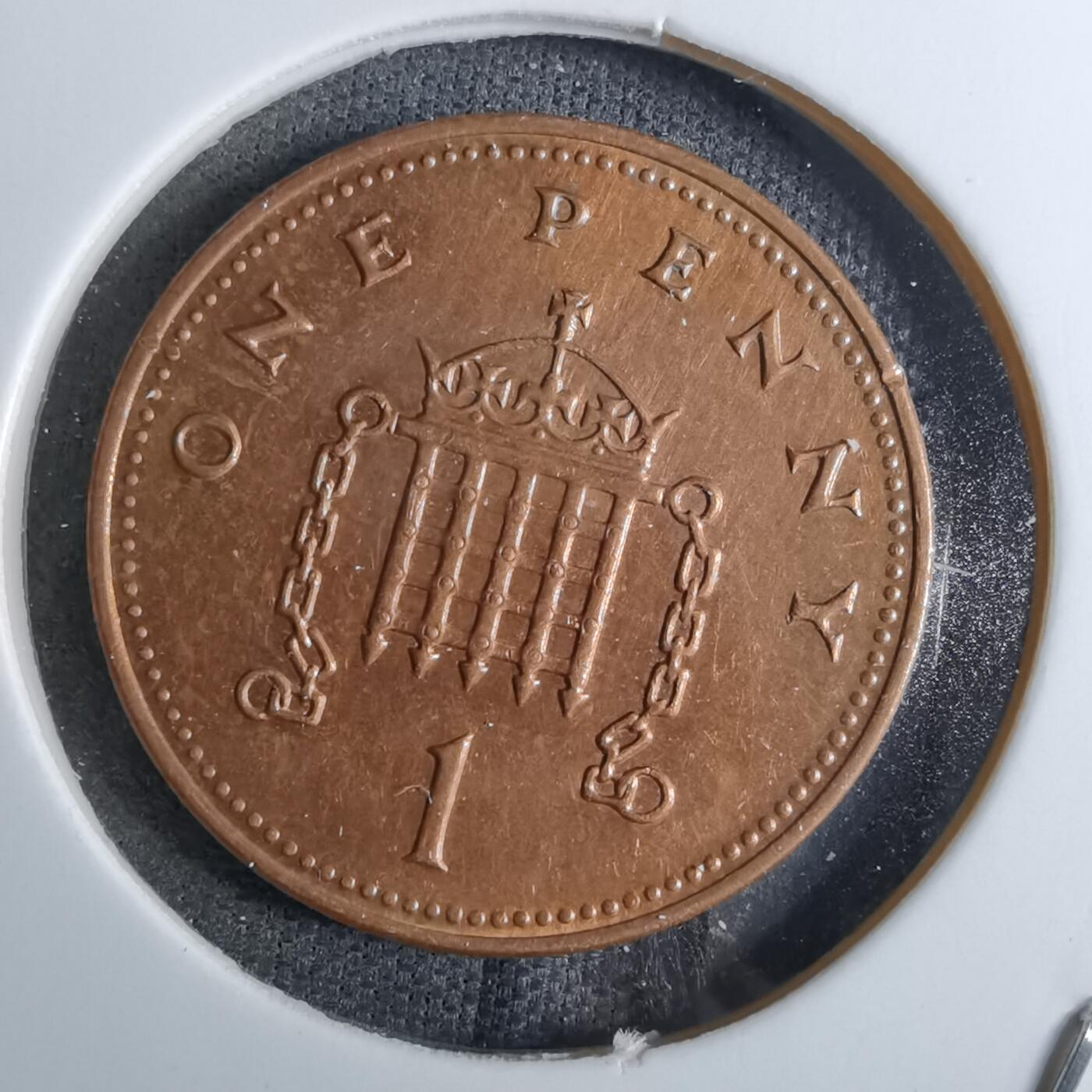 沼泽如烟--第886场 英国2003年1便士