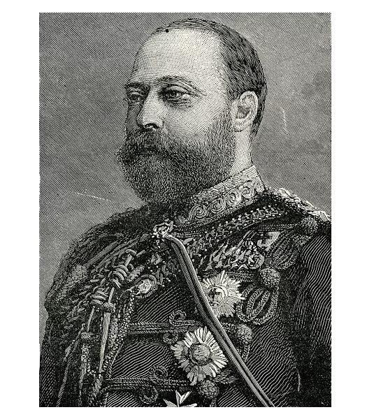 【旋风钱币】11月8日19:00准时开拍 精美欧洲币章、银币银章、第三帝国钱币等 全场包邮！ 英国1904年 爱德华七世高浮雕精制大合金章 带铭牌 40MM