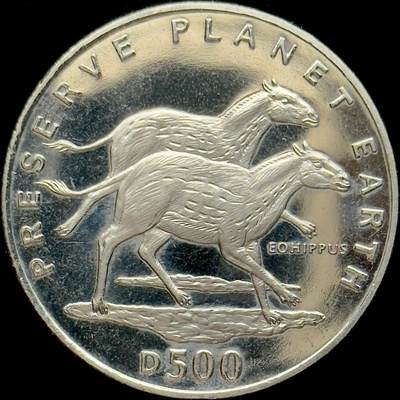 ＜小葵钱铺＞第64期·克朗币·套币·银币场·满200包邮，不寄存·3号发货 - 波黑1994年保护地球·始祖马500第纳尔克朗型纪念币