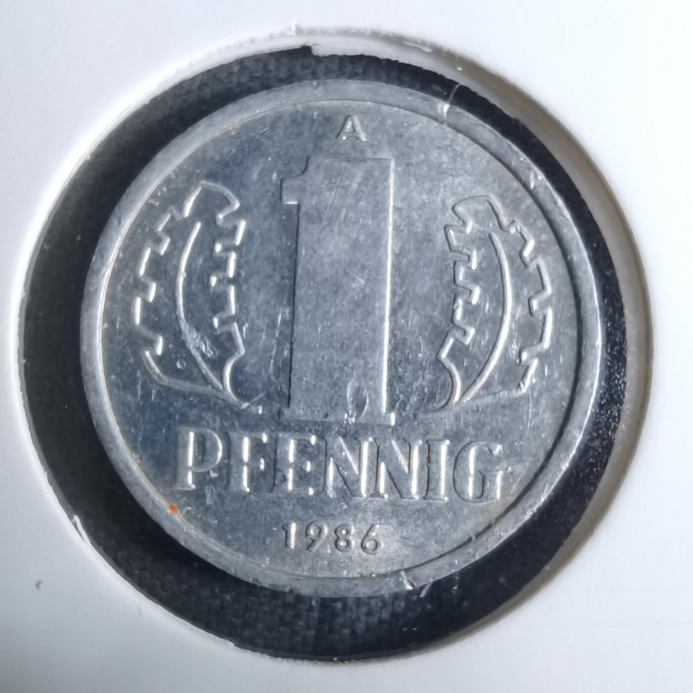 沼泽如烟--第886场 东德1986年1芬尼