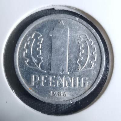 沼泽如烟--第886场 - 东德1986年1芬尼