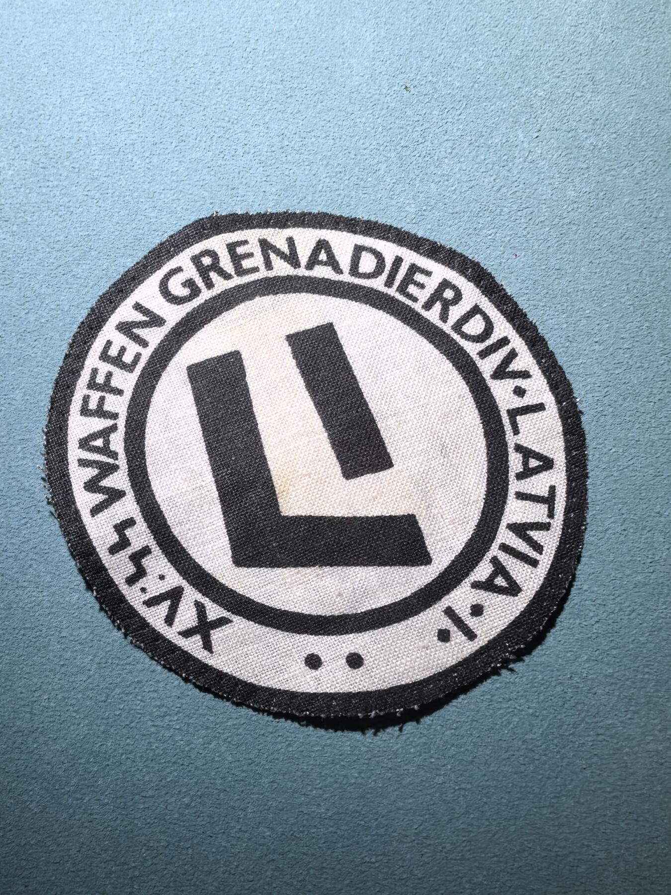 盛世勋华——号角文化勋章邮票专场拍卖第286期 德国（1939）武装党卫军第15掷弹兵师“拉脱维亚”布质臂章 极为少见 贵重藏品 真假自辨