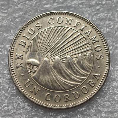 【淘币小摊】限时拍第七百八十六拍  黎巴嫩尼加拉瓜马达加斯加索马里专场  满百包邮可预留两周  周一统一发货  - 尼加拉瓜1972年1科多巴镍币 km26