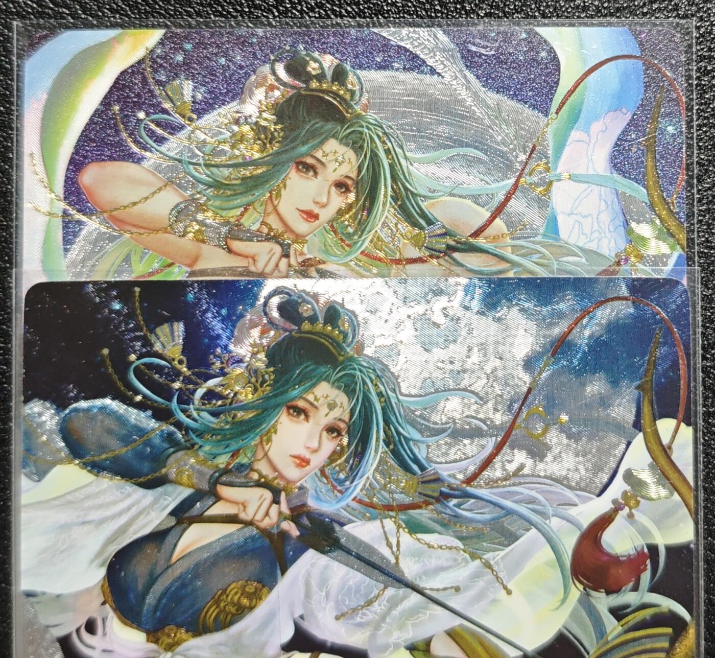 天玑星卡拍第134期《11.3周一截拍》持续收拍收评中 满赠卡需备注 卡玩帕克 异界水浒神姬 小李广·花荣 粗闪 两张