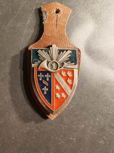 老王徽章第160期 -  法国第1猎兵团证章