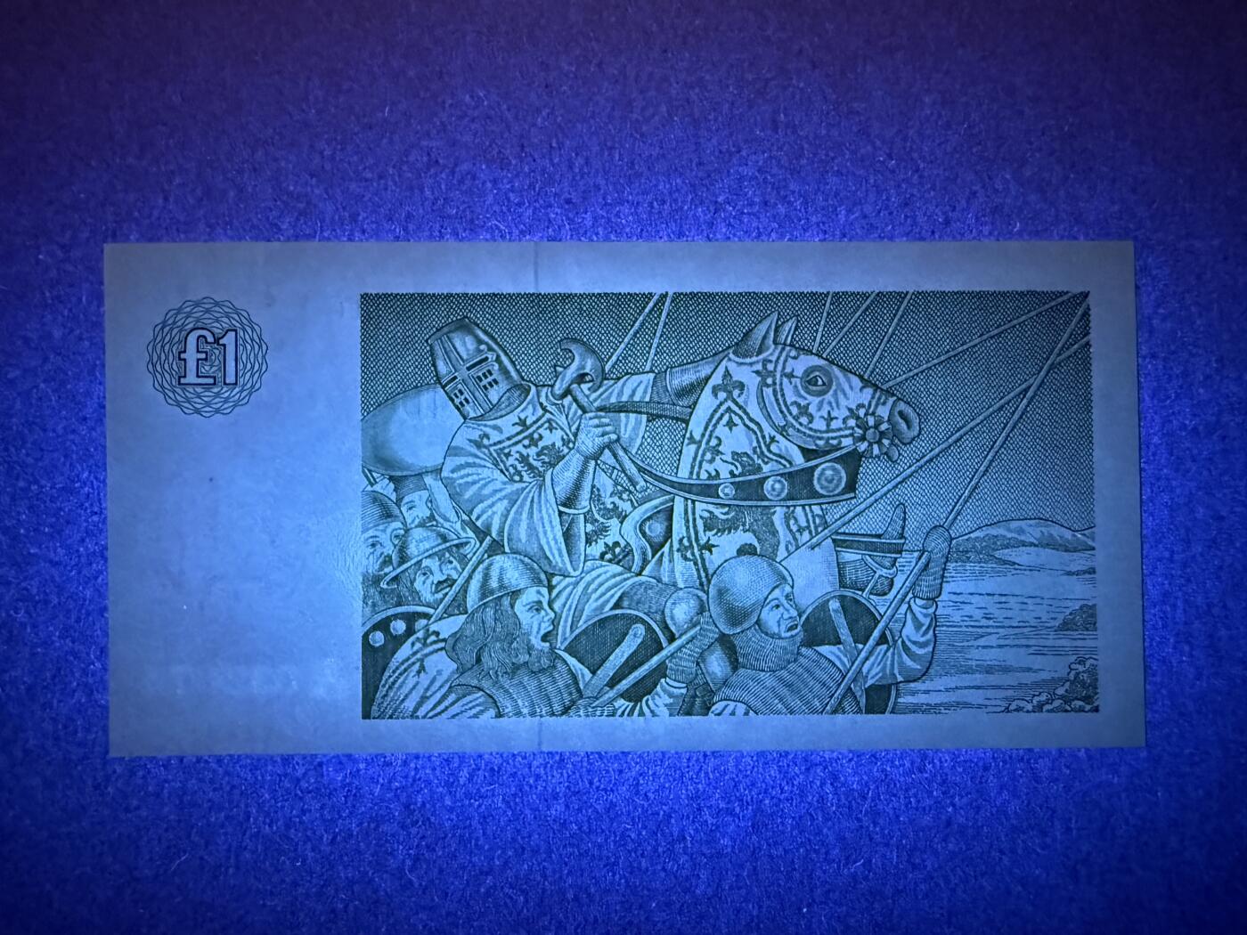 《艾美收藏》第218期-11.2周日外币荟萃 苏格兰1镑 UNC 1988年 克莱斯戴尔银行 无4