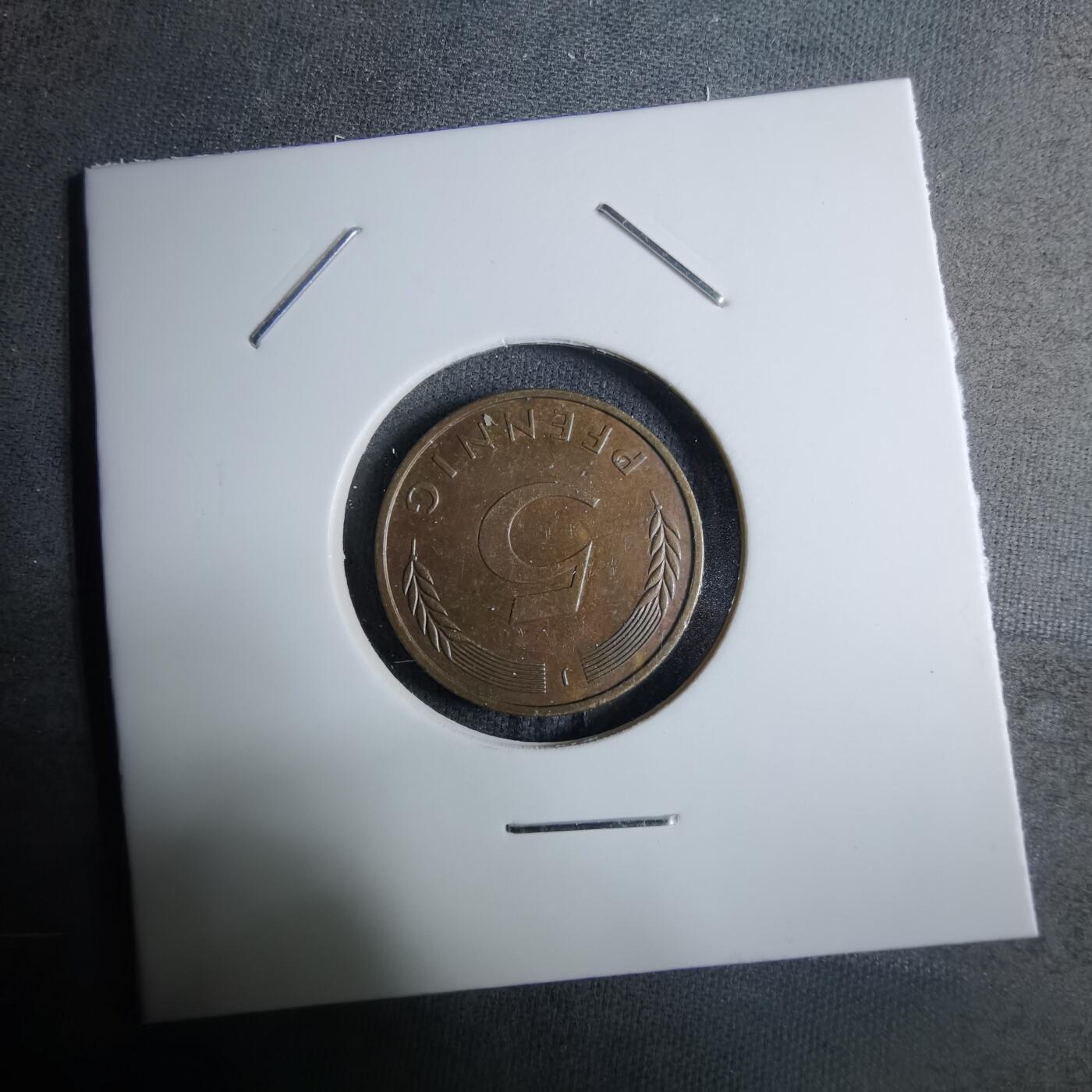 沼泽如烟--第886场 德国1991年5芬尼