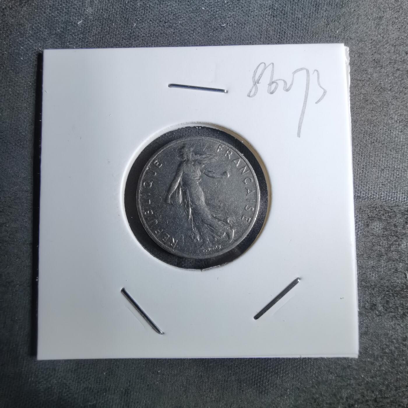 沼泽如烟--第886场 法国1977年半法郎