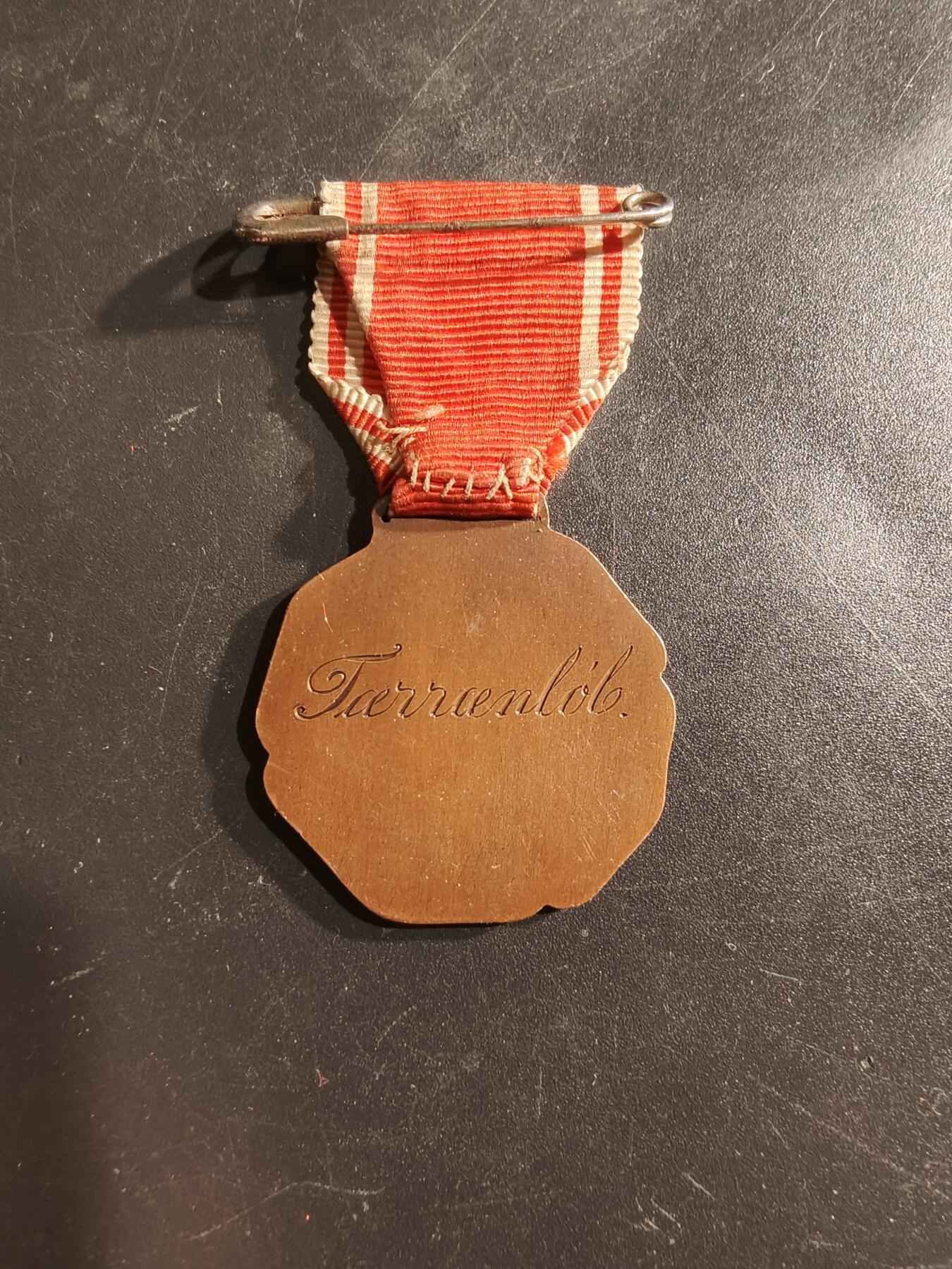 老王徽章第160期 丹麦西兰岛田径协会纪念章