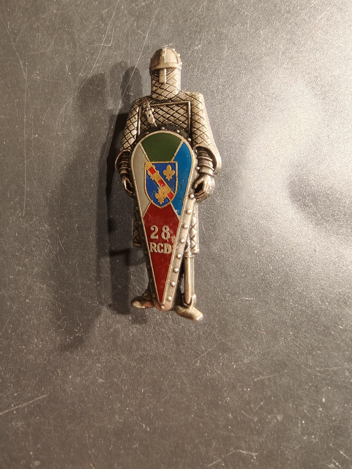 老王徽章第160期  法国第28步兵师突击队证章