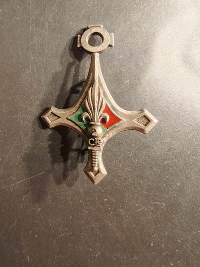 老王徽章第160期 - 法国外籍军团4团第2连证章 