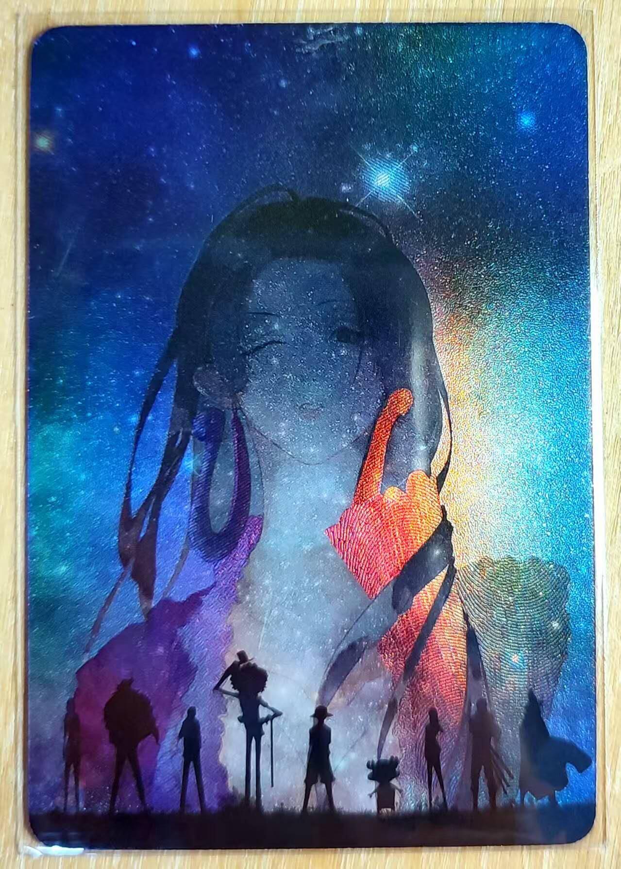 龙虎卡牌第六一场 （无佣金，单场满200元包邮，欢迎送拍） 折光彩闪 海贼王卡牌 星空女帝