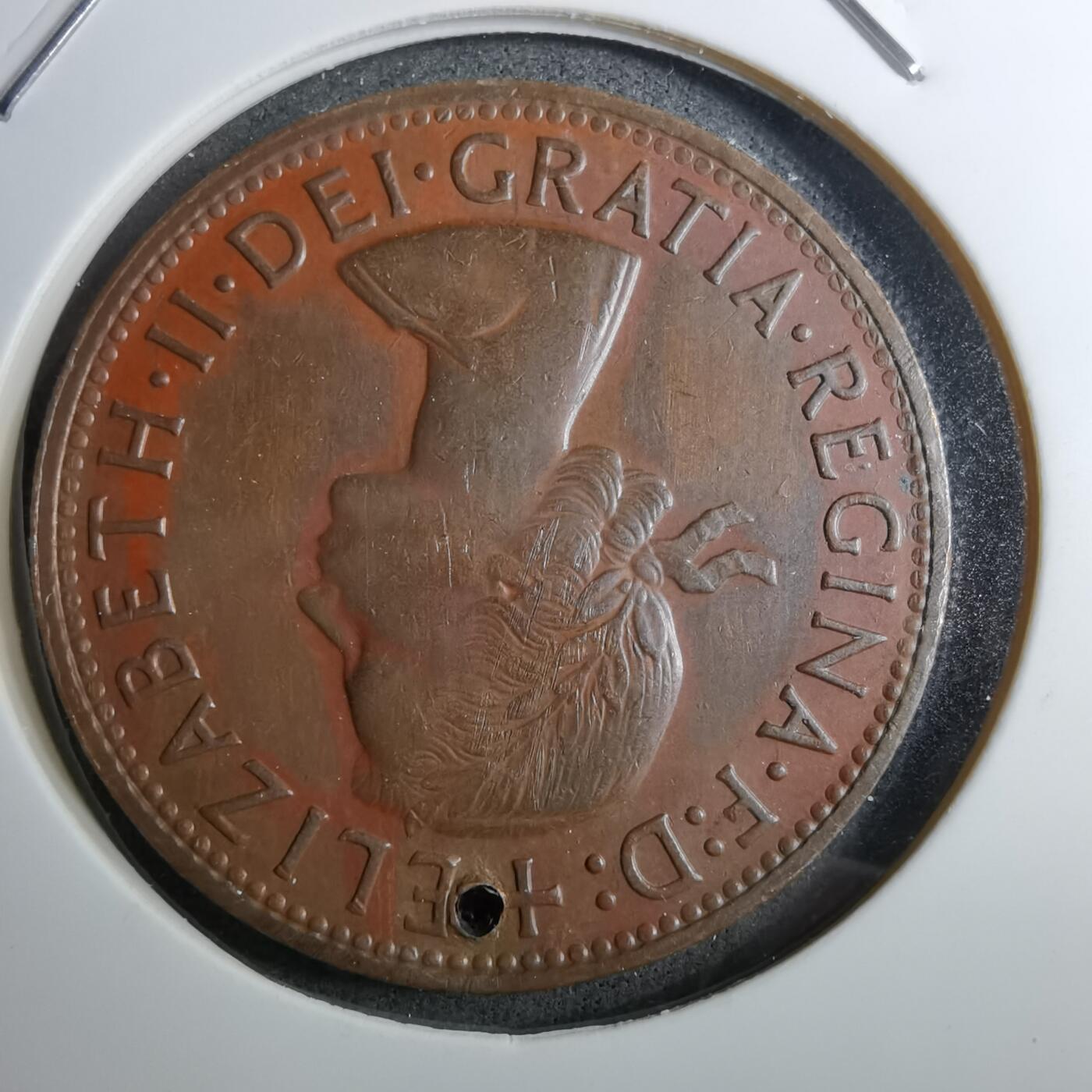 沼泽如烟--第888场 澳大利亚1956年1便士