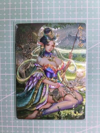 C先生卡牌 第15期 元集纪·刷子签·罐儿签·毒瘤签(持续收拍品中...) - 【粗闪】卡玩帕克《传奇绘鉴》洞庭龙女