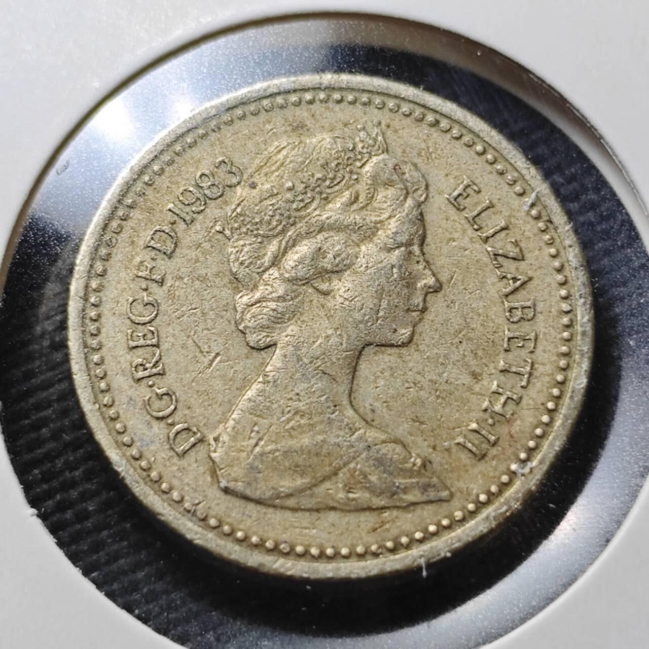 KK钱币收藏小铺  第362场  2月预留时间 周末发货  英国1镑