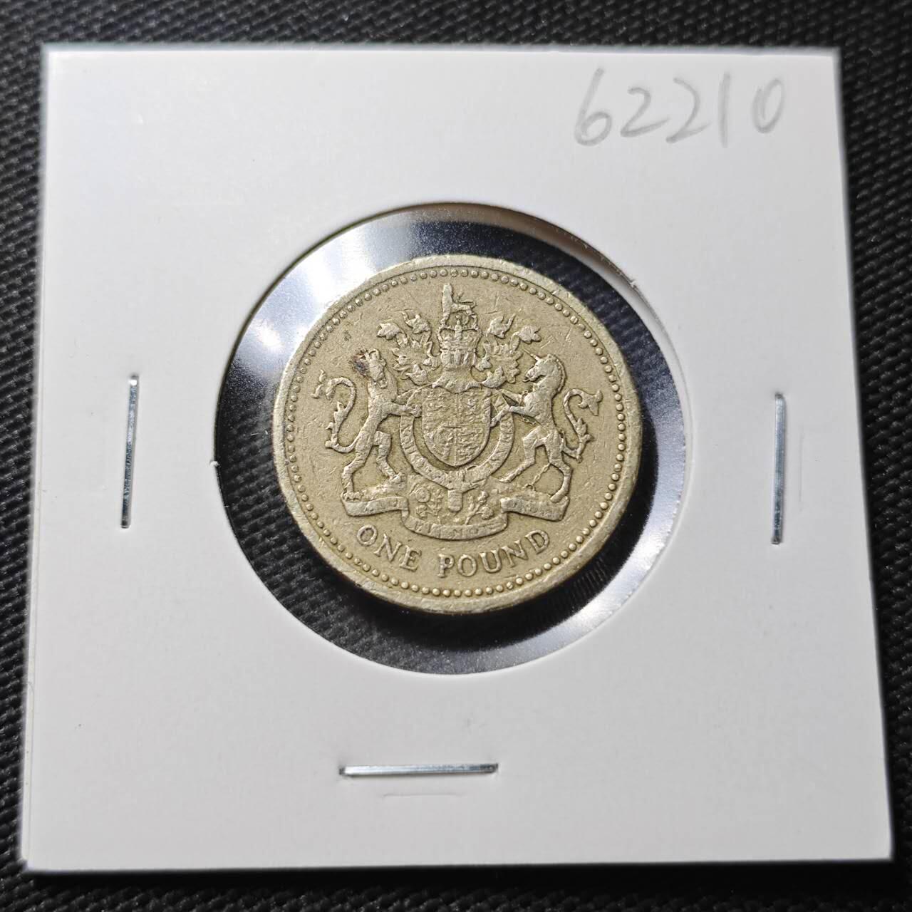 KK钱币收藏小铺  第362场  2月预留时间 周末发货  英国1镑