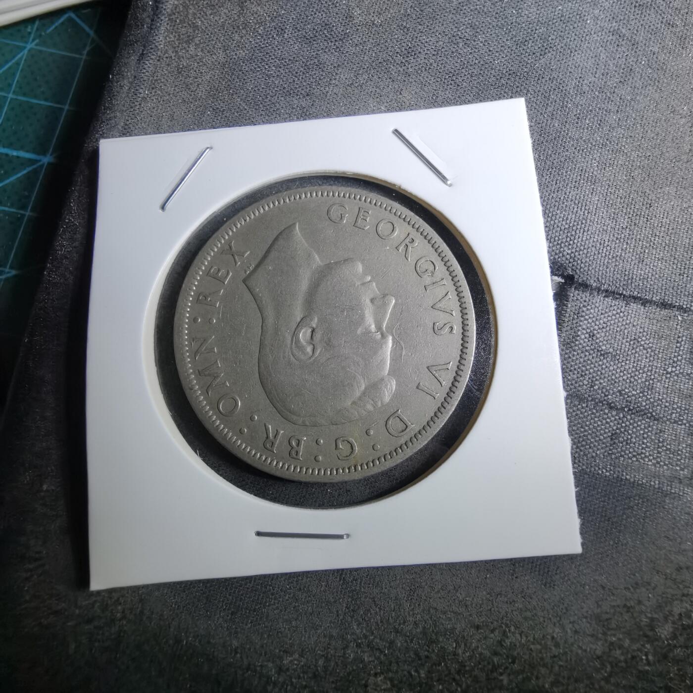 沼泽如烟--第888场 英国1950年半克朗