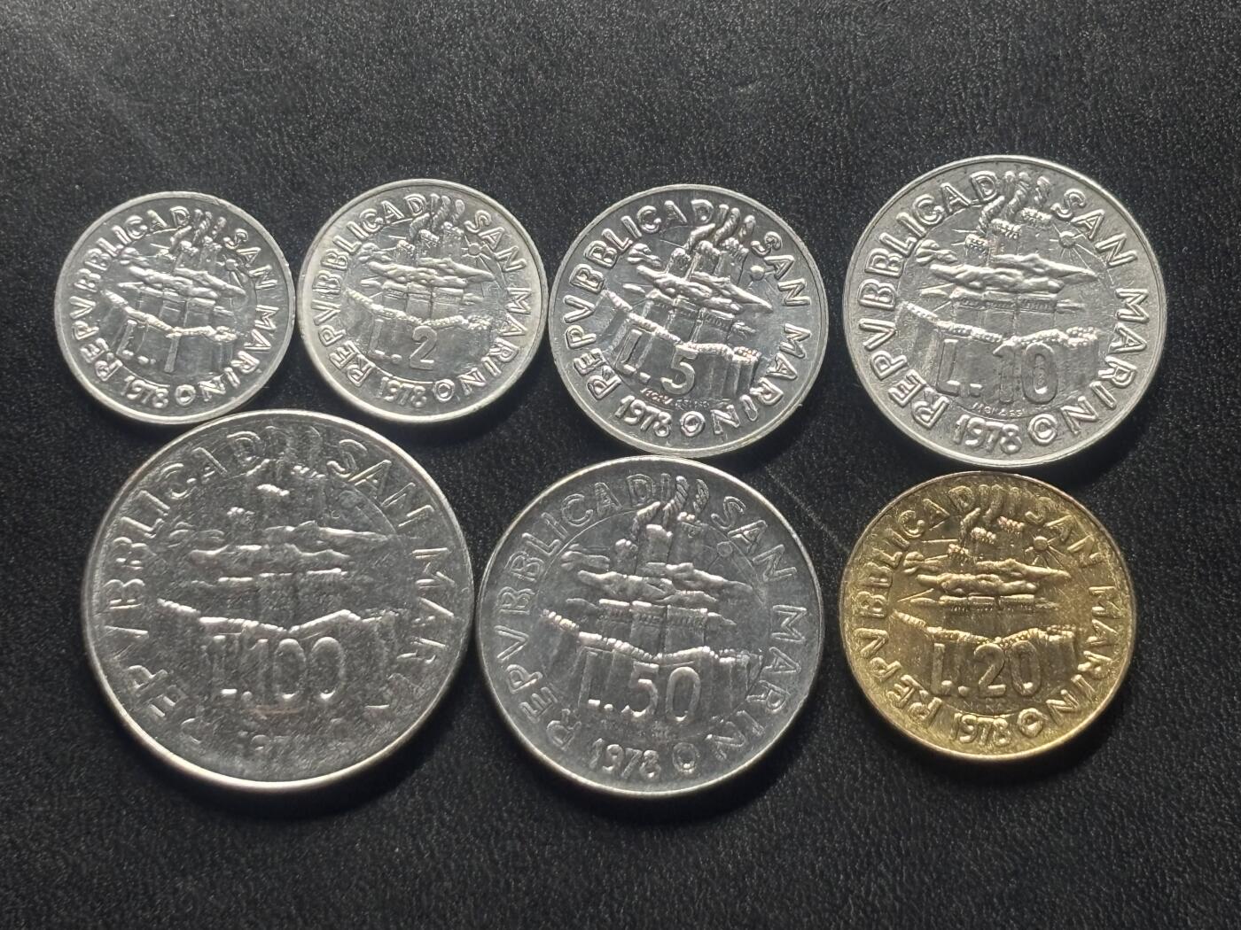 邮泉阁限时拍卖第三十四场 圣马力诺、梵蒂冈、意大利硬币专场（硬币在国外。请付邮费6元。）