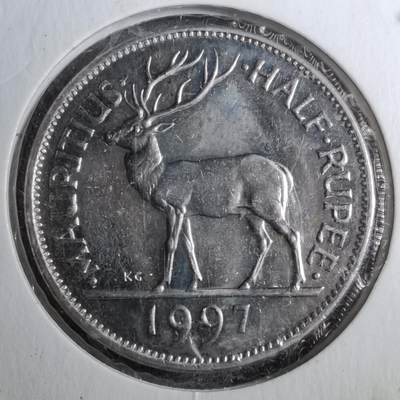 沼泽如烟--第888场 - 毛里求斯1997年半卢比