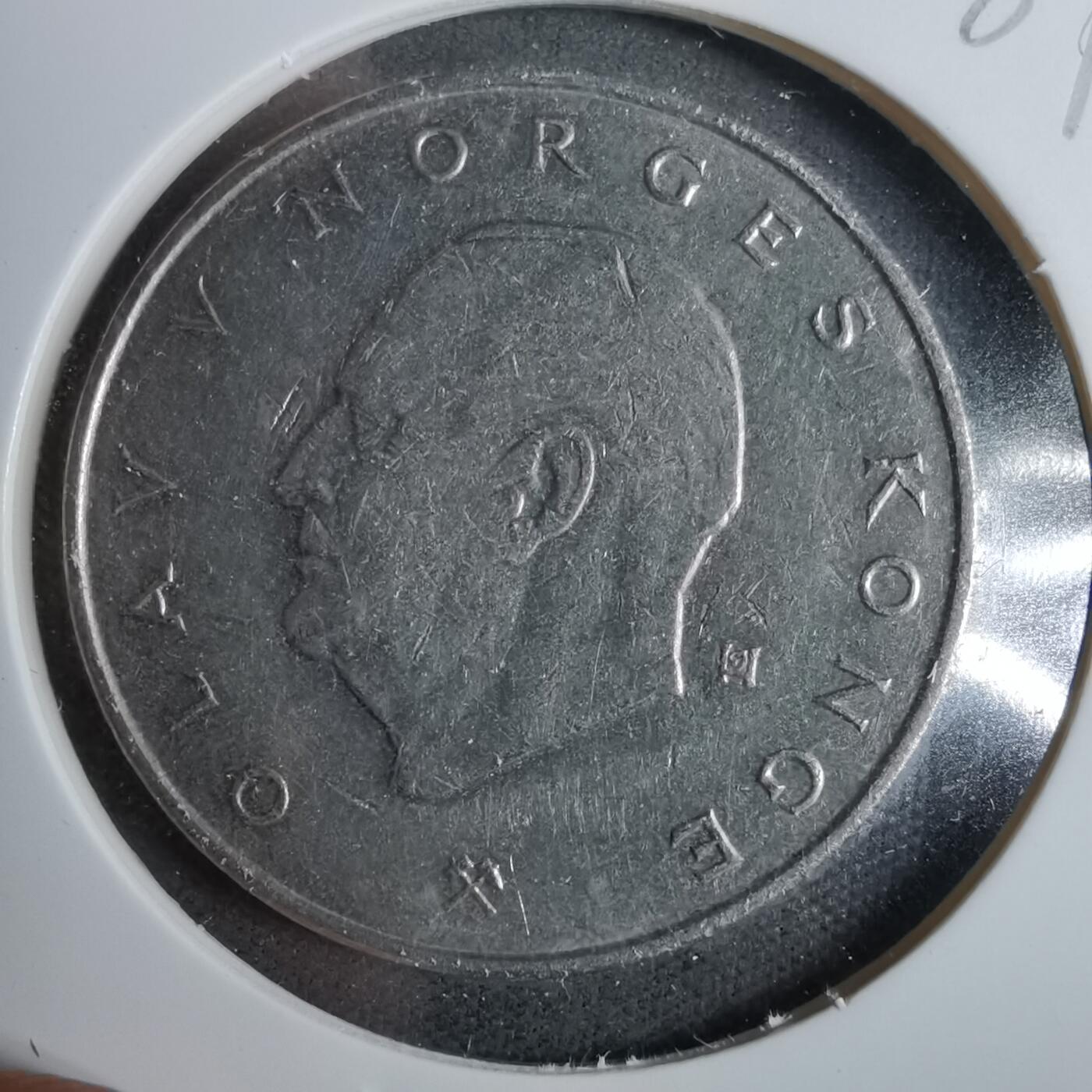 沼泽如烟--第889场 挪威1988年5克朗