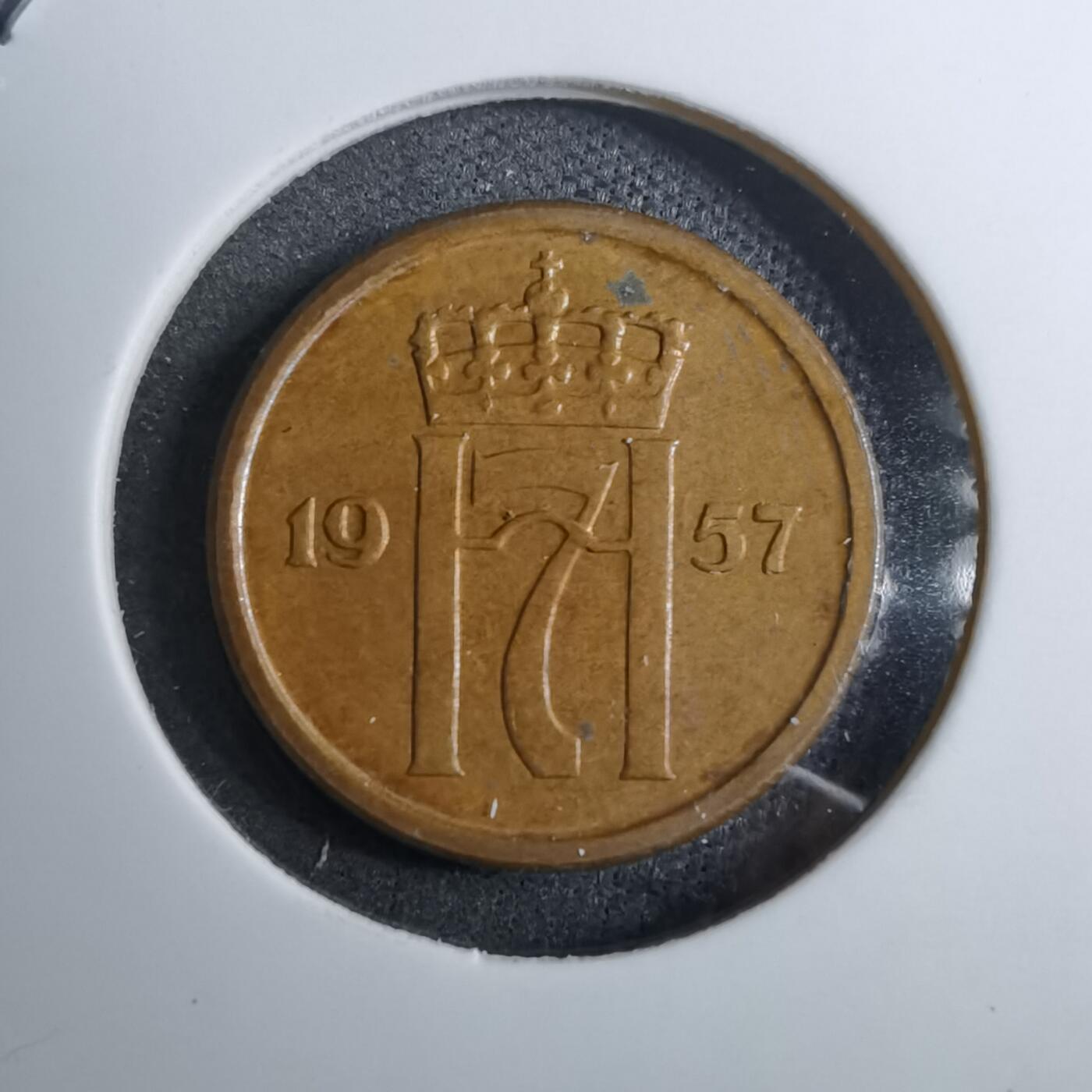 沼泽如烟--第888场 挪威1957年1欧尔