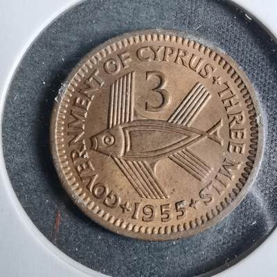 沼泽如烟--第889场 - 塞浦路斯1955年3米尔