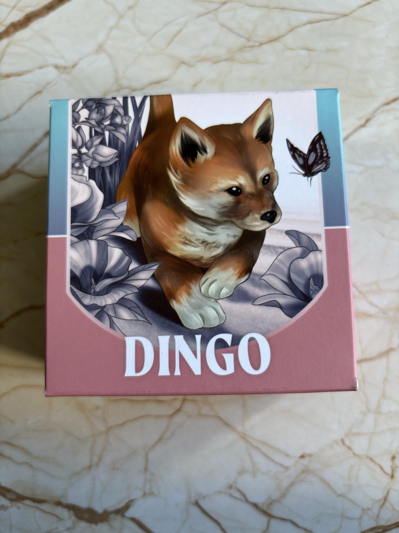 第180期拍卖【长期征集拍品】【北京币展专场】 纽埃2024年澳洲狗宝宝1盎司彩色精制纪念银币，9999银，发行1000枚