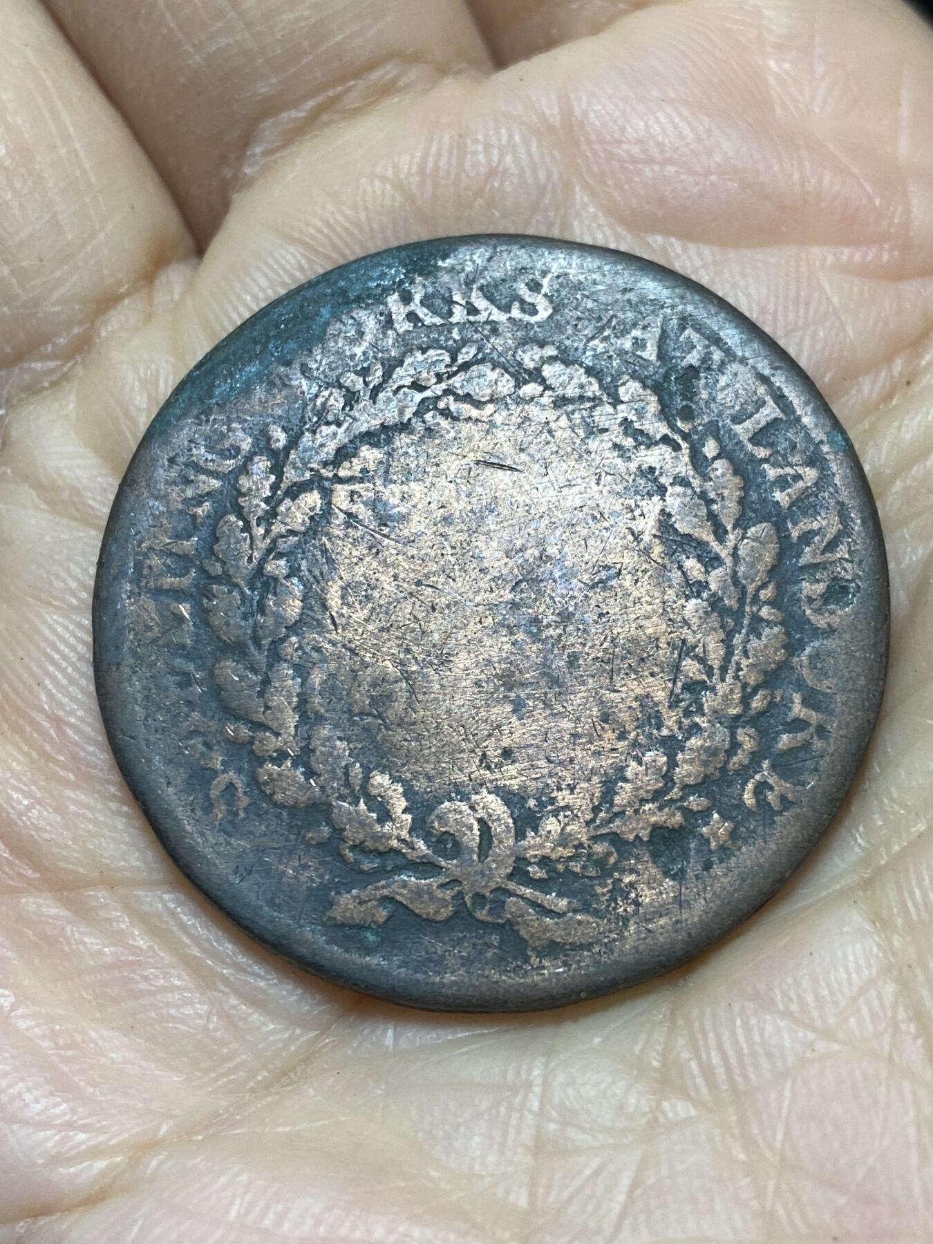 2025年第一百二十一场(总第一百四十七场）外国好品散币(免佣金) 罕见品种–英国🇬🇧1812年1便士大尺寸铜代币(英国-沃尔瑟姆斯托/兰多尔铜业公司制造)