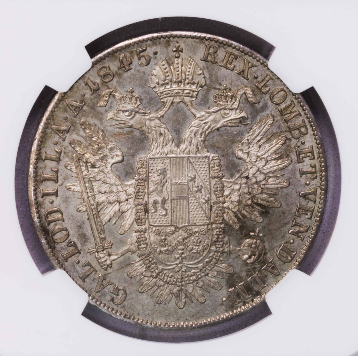 NGC-UNCD 1845奥地利约瑟夫一世泰勒大银币