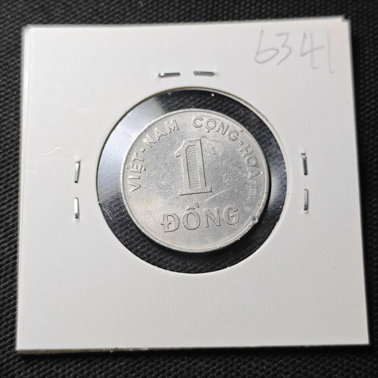 KK钱币收藏小铺  第363场  2月预留时间 周末发货  1971南越1盾水稻