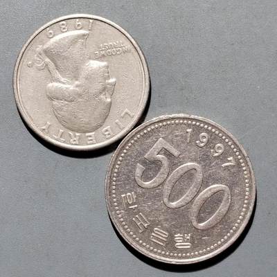 PCAI钱币4-580  各項钱币小专场 - 外币二枚