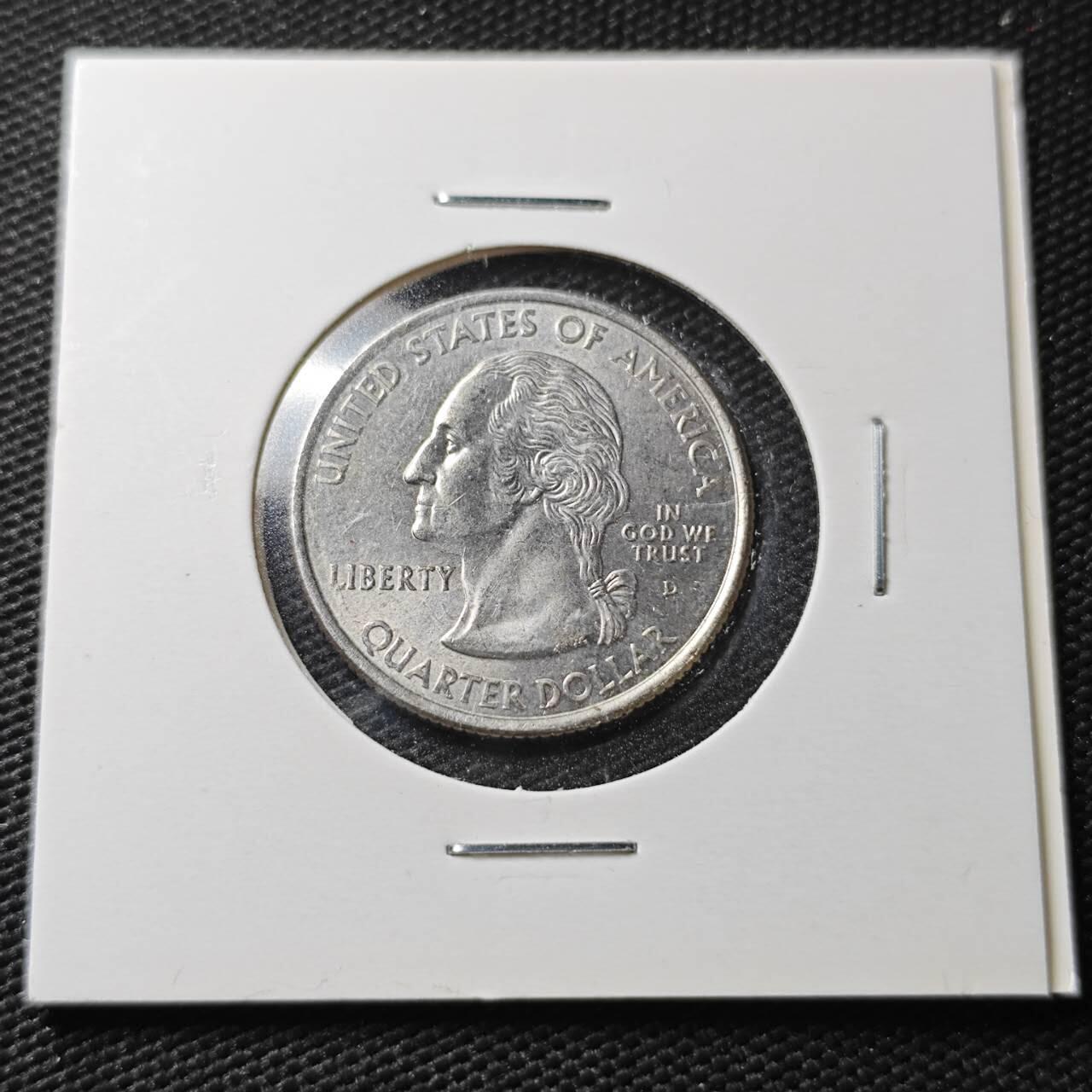 KK钱币收藏小铺  第362场  2月预留时间 周末发货  美国25分纪念币好品