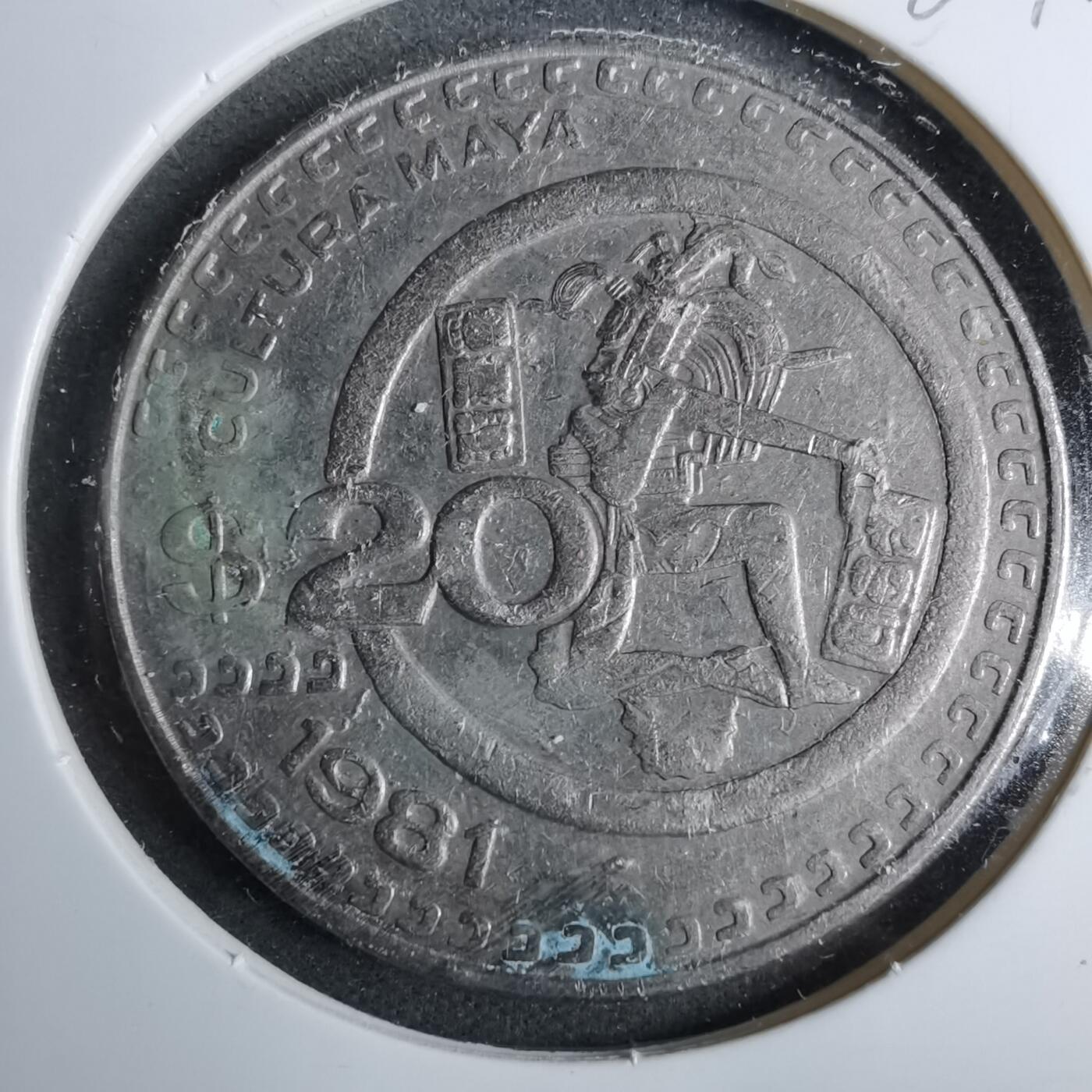 沼泽如烟--第889场 墨西哥1981年20比索