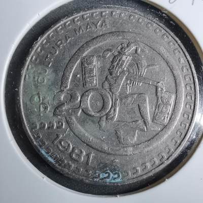 沼泽如烟--第889场 - 墨西哥1981年20比索