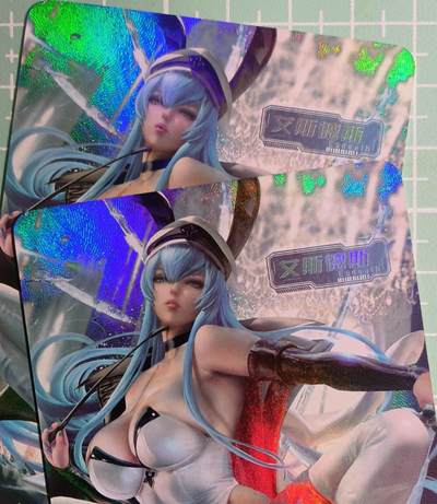 C先生卡牌 第15期 元集纪·刷子签·罐儿签·毒瘤签(持续收拍品中...) - 【彩闪】冰狗卡牌《艾斯德斯》双服饰 艺术卡