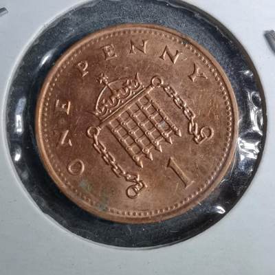 沼泽如烟--第888场 - 英国2001年1便士